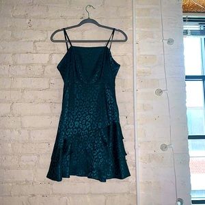Altar’d state emerald green dress - never worn - size small